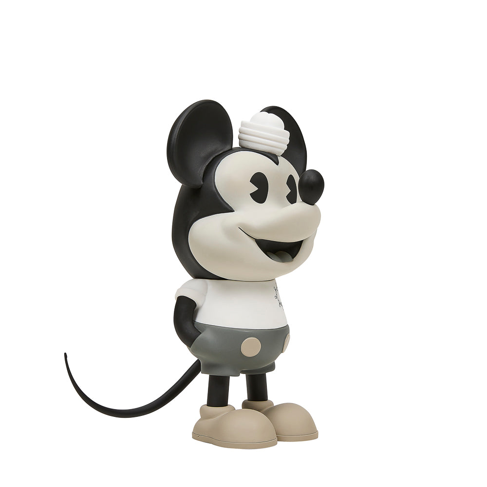 2023 CON EXCLUSIVE: Disney Mickey Mouse "Sailor M." Collectible Vinyl Figure by Pasa - Grayscale Edition - Kidrobot