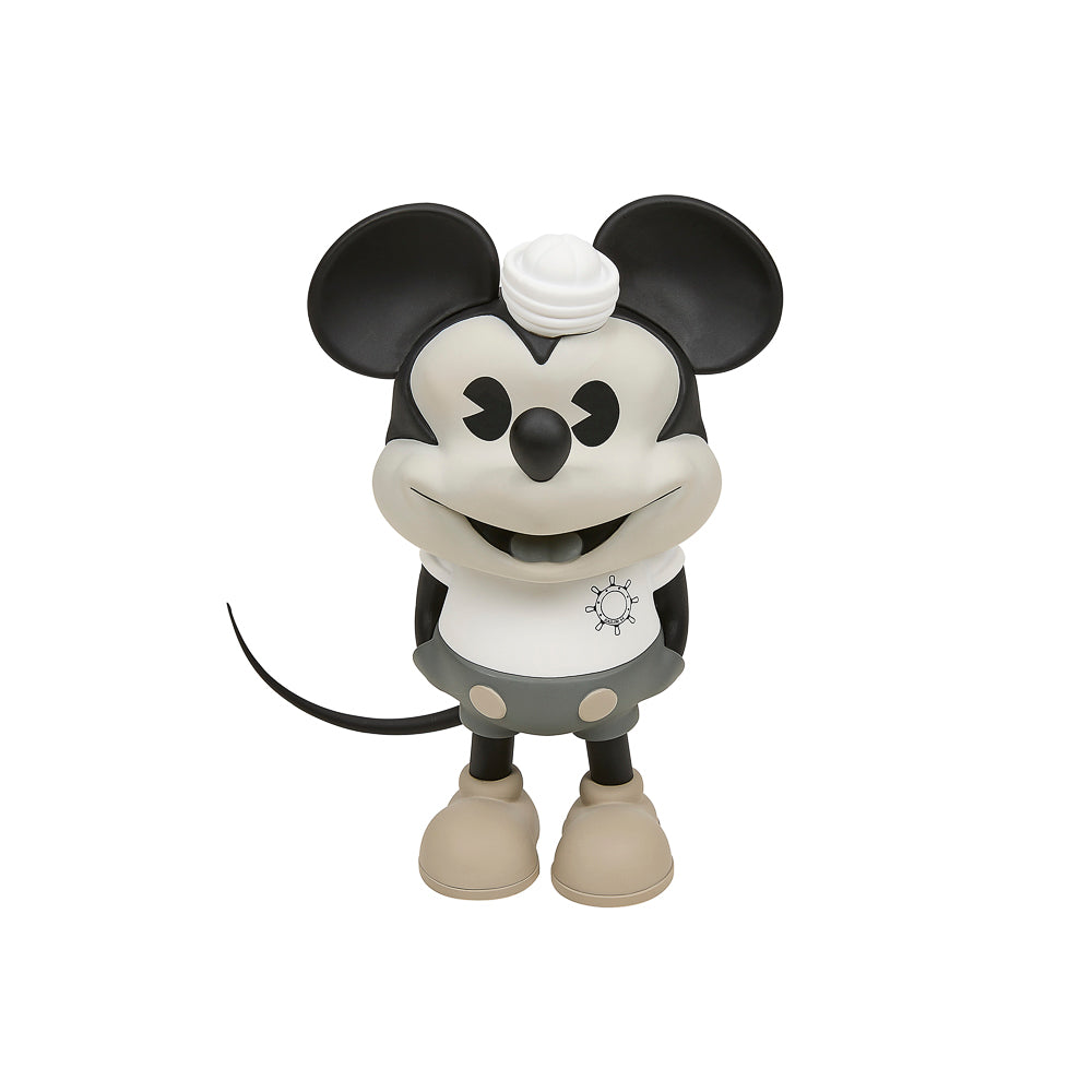 2023 CON EXCLUSIVE: Disney Mickey Mouse "Sailor M." Collectible Vinyl Figure by Pasa - Grayscale Edition - Kidrobot