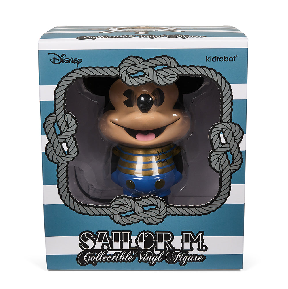2023 CON EXCLUSIVE: Mickey Mouse "Sailor M." 8-inch Collectible Vinyl Figure by Pasa - Nautical Edition (Limited Edition of 300) (PRE-ORDER) - Kidrobot
