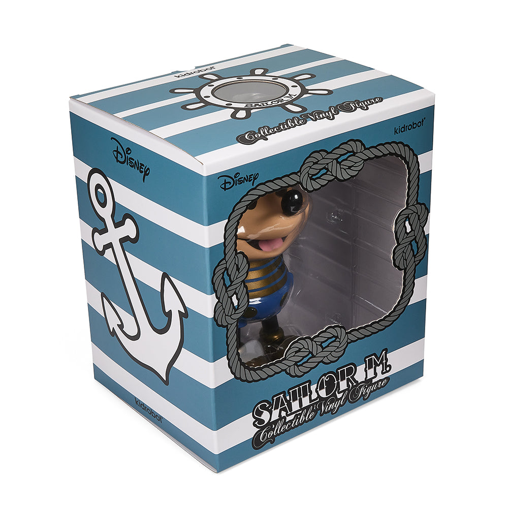 2023 CON EXCLUSIVE: Mickey Mouse "Sailor M." 8-inch Collectible Vinyl Figure by Pasa - Nautical Edition (Limited Edition of 300) (PRE-ORDER) - Kidrobot