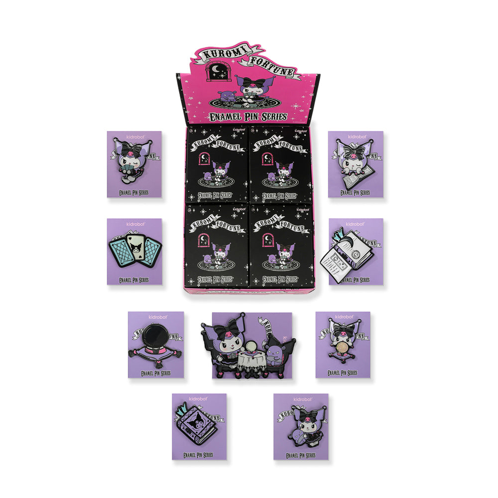 Kuromi™ Fortune Deluxe Enamel Pins - Kidrobot