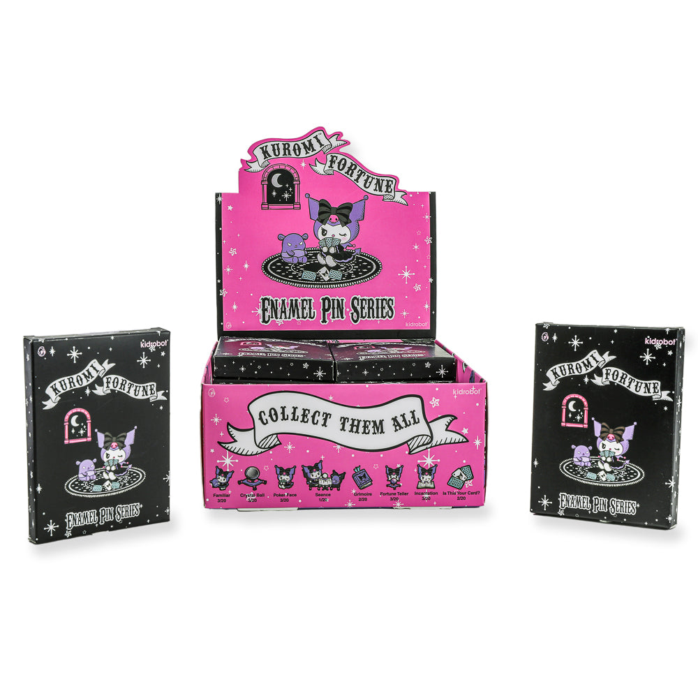 Kuromi™ Fortune Deluxe Enamel Pins - Kidrobot