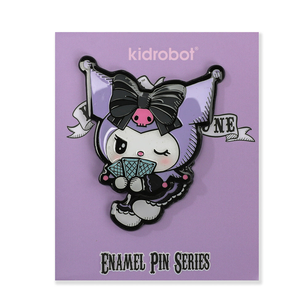 Kuromi™ Fortune Deluxe Enamel Pins - Kidrobot
