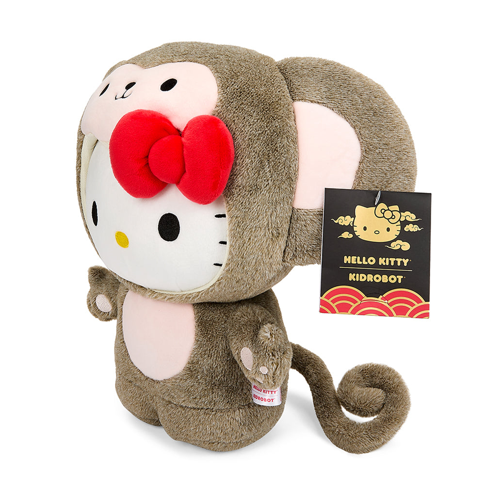 Hello Kitty® Chinese Zodiac Year of the Monkey 13" Interactive Plush by Kidrobot - Kidrobot