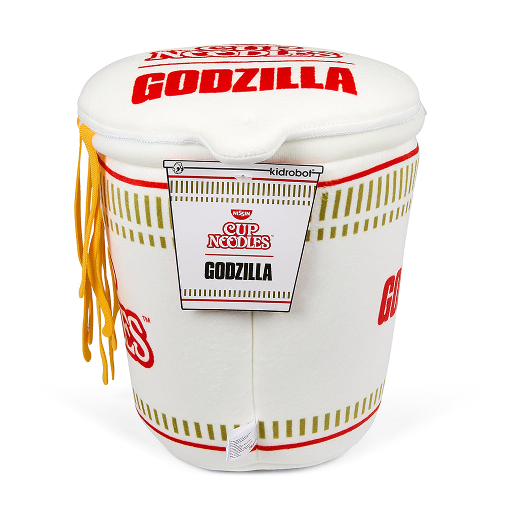 Nissin® x Godzilla - 10" Interactive Plush - Godzilla in Cup Noodles® - Kidrobot