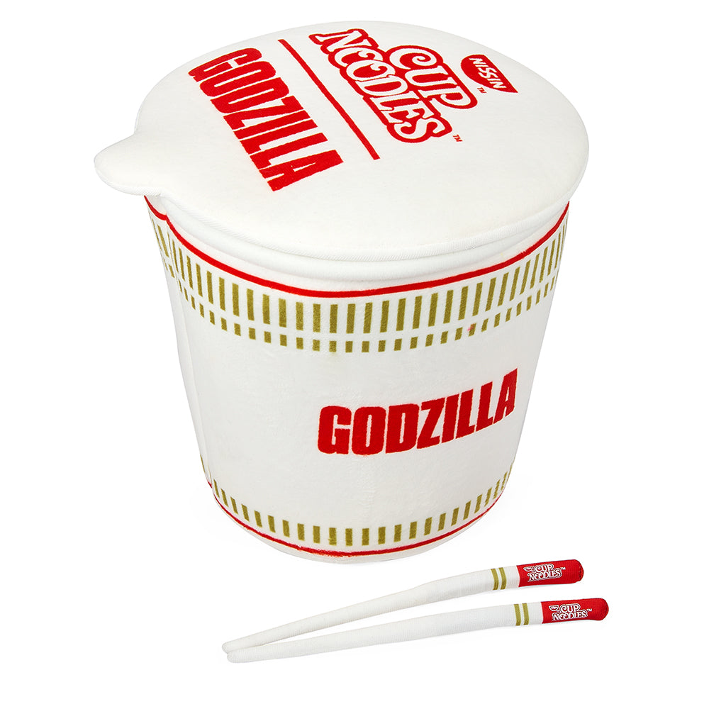 Nissin® x Godzilla - 10" Interactive Plush - Godzilla in Cup Noodles® - Kidrobot