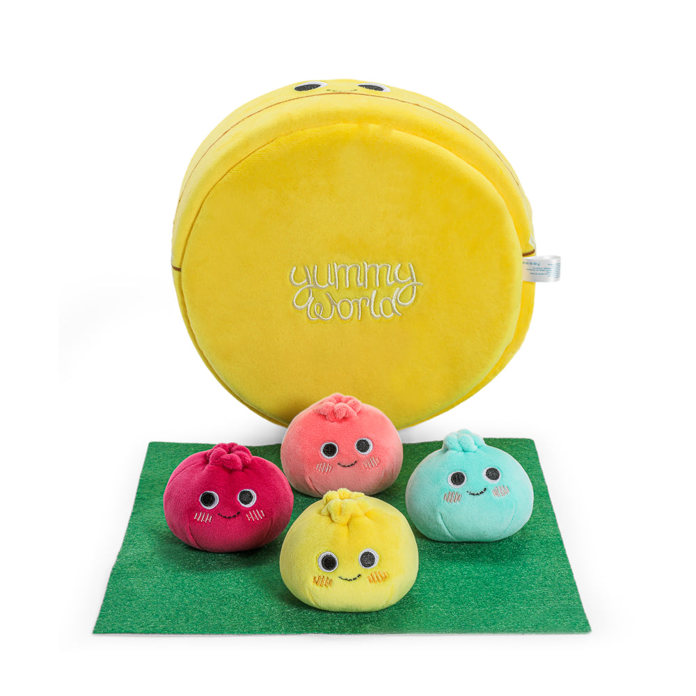 Yummy World Bao Basket Interactive Plush with Dumplings - Kidrobot