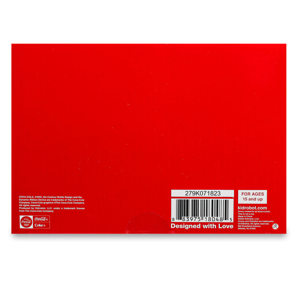 Kidrobot & Coca-Cola® 8" Resin Dunny Art Figure - Limited Edition of 1000 - SOLD OUT! - Kidrobot - Shop Collectible Art Toys and Plush at Kidrobot.com