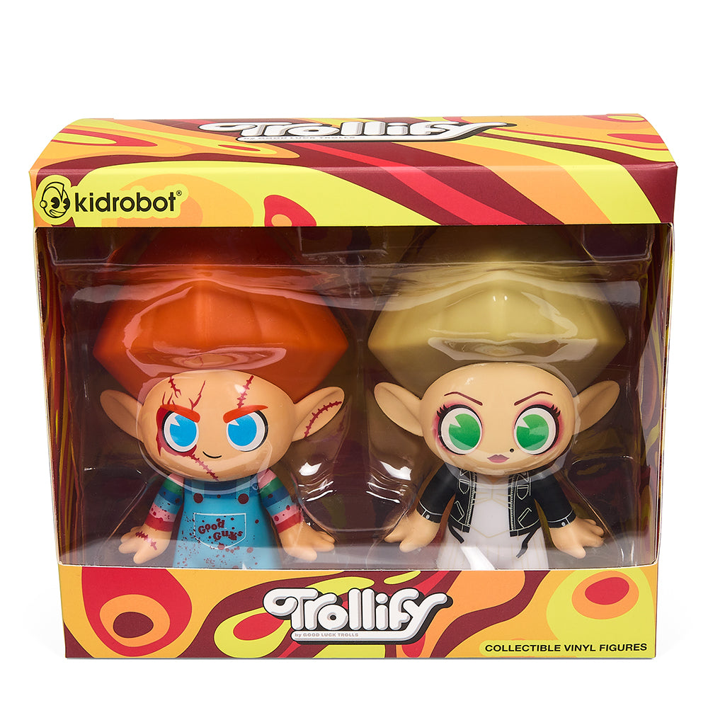 Trollify 5" Vinyl Figure Mash Up 2-pack (Chucky and Tiffany Bride of Chucky) (PRE-ORDER) - Kidrobot