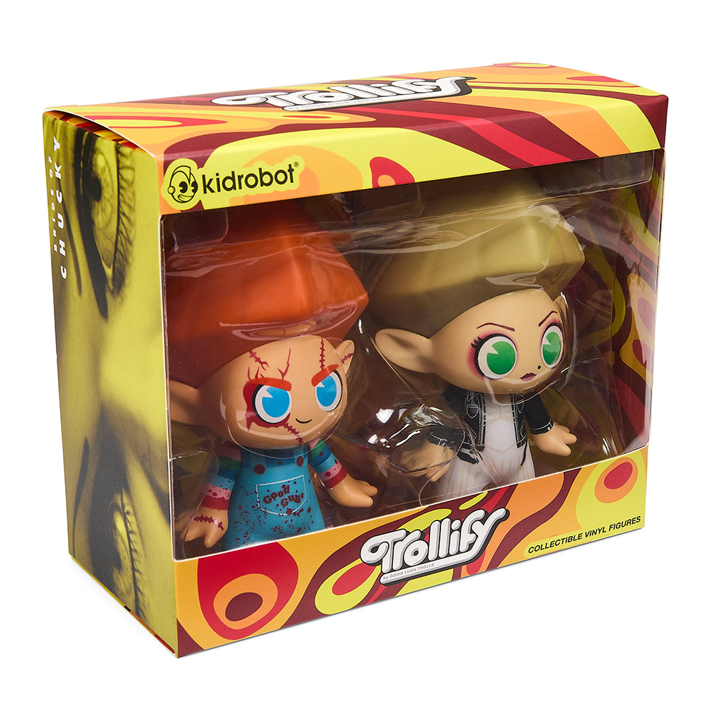 Trollify 5" Vinyl Figure Mash Up 2-pack (Chucky and Tiffany Bride of Chucky) (PRE-ORDER) - Kidrobot