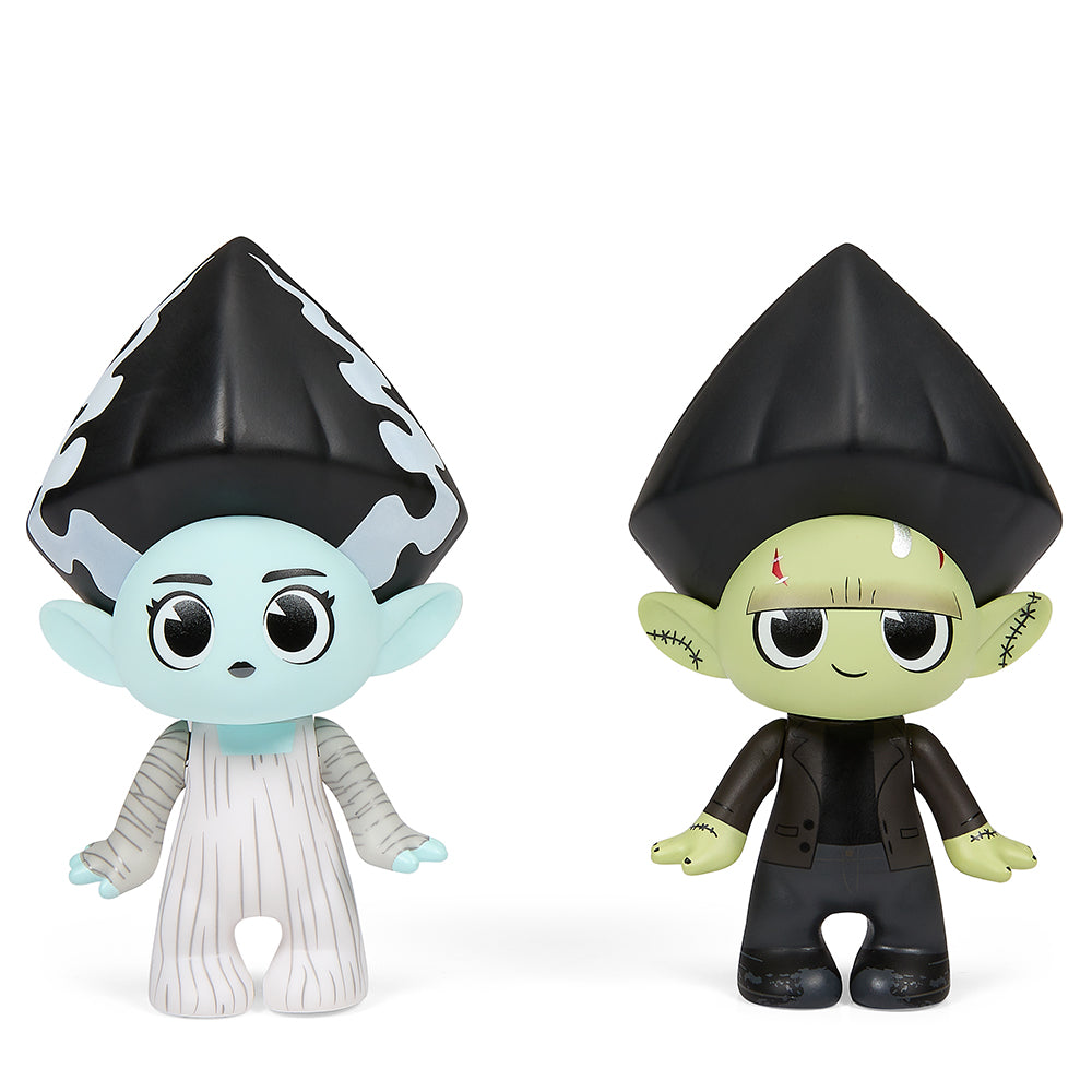 Trollify 5" Vinyl Figure Mash Up 2-pack (Frankenstein and Bride of Frankenstein) (PRE-ORDER) - Kidrobot