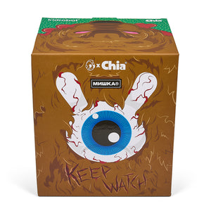 Keep Watch 8" Chia Dunny by Mishka - Kidrobot.com Rainbow Edition - Kidrobot
