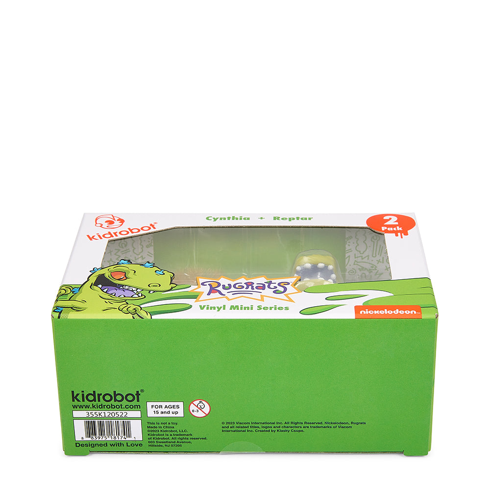 Rugrats Cynthia and Reptar 3" Vinyl Figure 2-Pack - Kidrobot