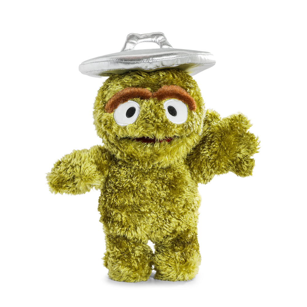Sesame Street Oscar the Grouch in Trash Can Plush | Kidrobot