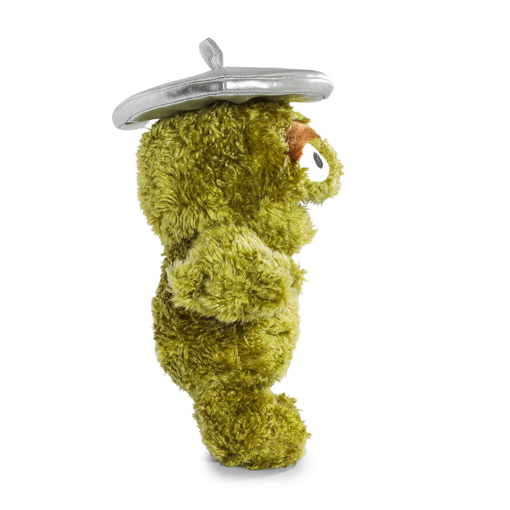 Sesame Street Oscar the Grouch in Trash Can Plush - Kidrobot