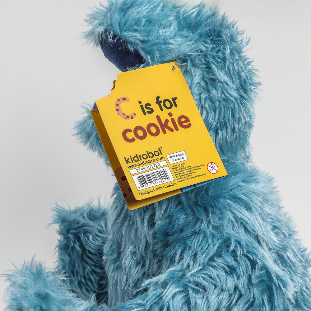 Sesame Street Cookie Monster 13” Interactive Plush - Kidrobot