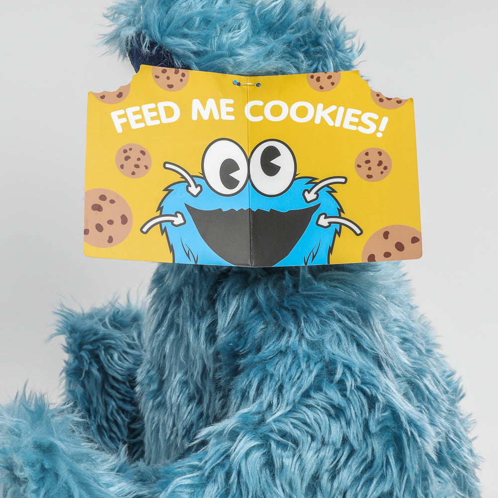 Sesame Street Cookie Monster 13” Interactive Plush - Kidrobot
