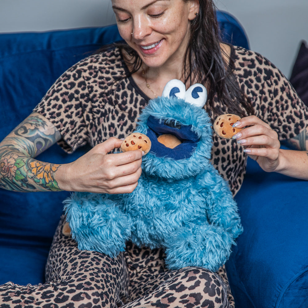 Sesame Street Cookie Monster 13” Interactive Plush - Kidrobot