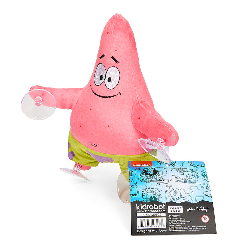SpongeBob SquarePants - 8" Plush Window Clinger - Happy Patrick - Kidrobot