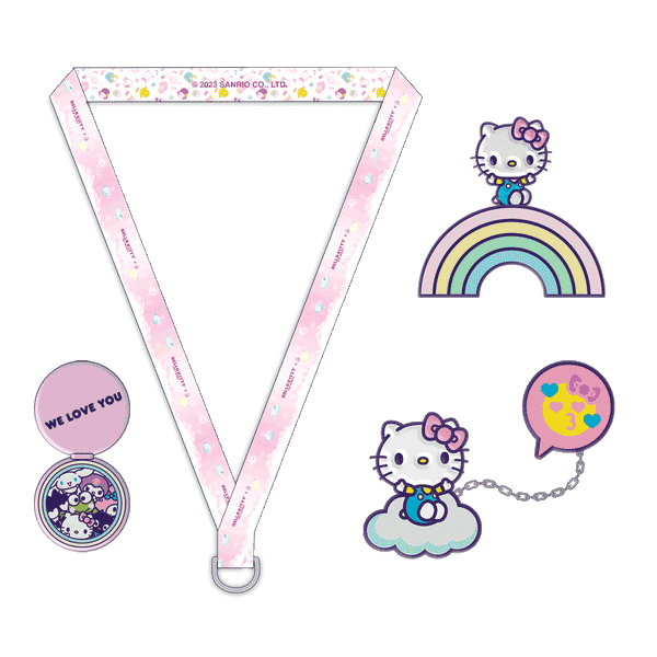 CON EXCLUSIVE: Hello Kitty® and Friends Kawaii Tokyo 1.5 Premium Pins and  Lanyard Set (Limited Edition of 700)