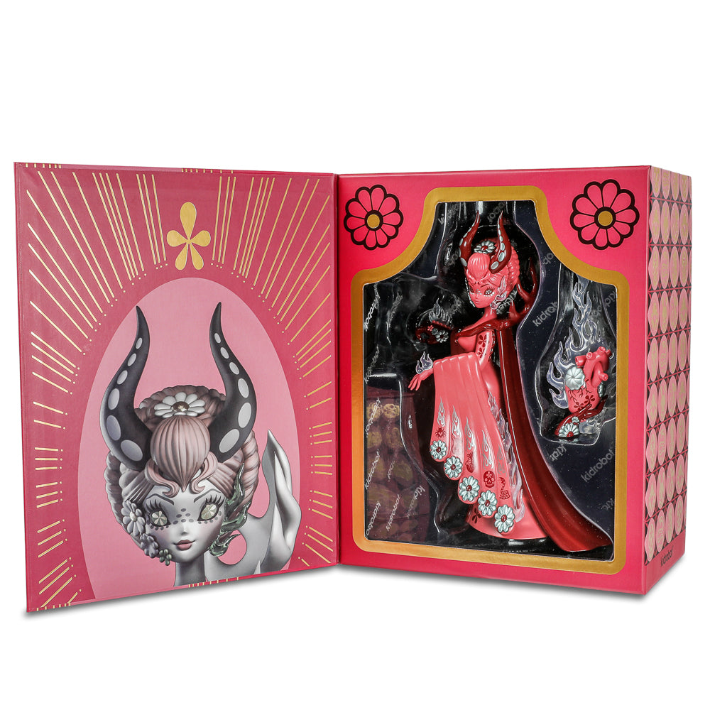 Witch Queen 8" Vinyl Art Figure by Junko Mizuno - Blood Red Edition (Limited to 300) - Kidrobot