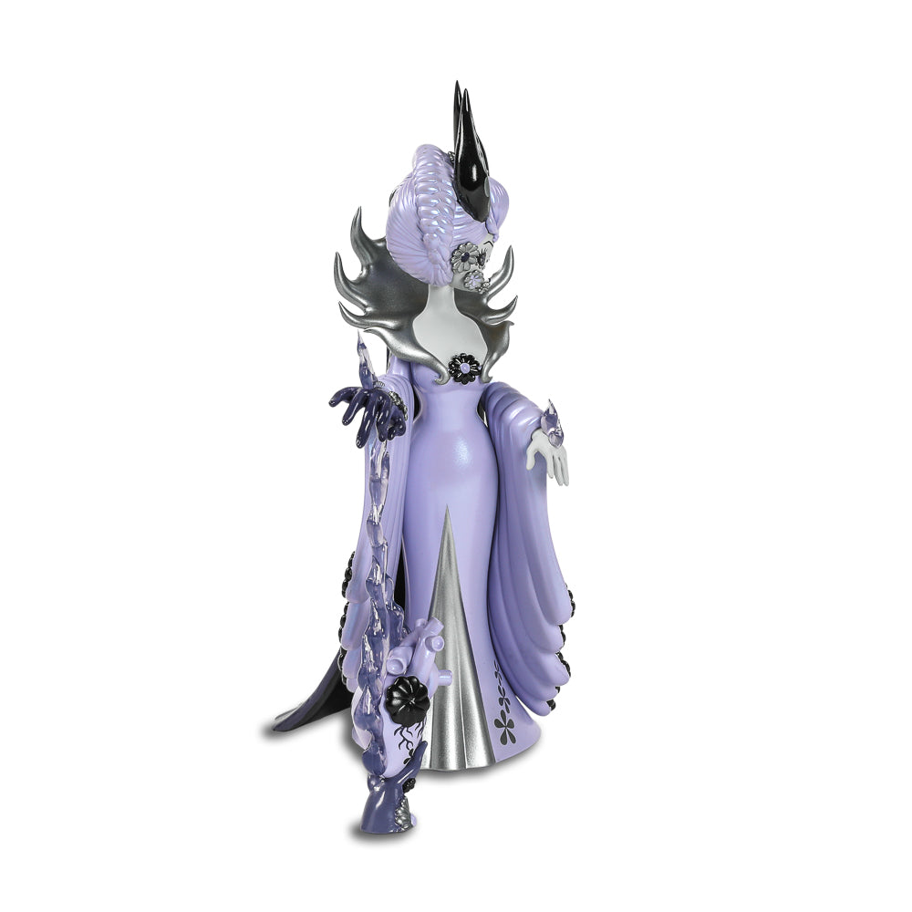 Witch Queen 8 Inch Vinyl Art Figure by Junko Mizuno - Violet Edition - Kidrobot - Front View