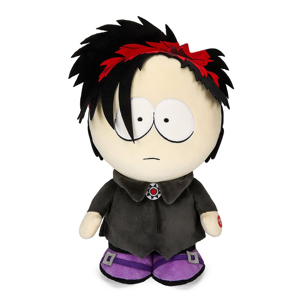 South Park Goth Kid Pete 13" Plush with Sound (PRE-ORDER) - Kidrobot