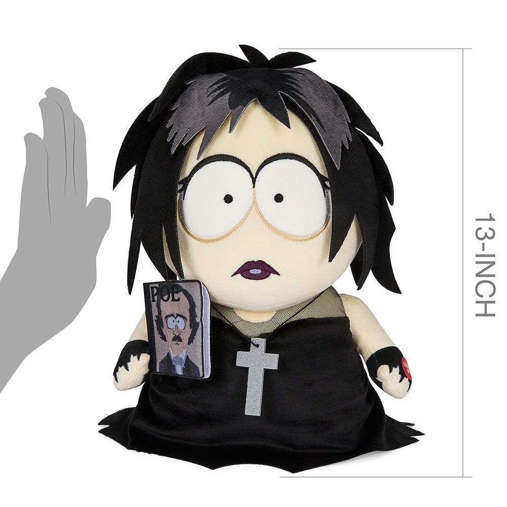 South Park Goth Kid Henrietta 13” Plush with Sound (PRE-ORDER) - Kidrobot