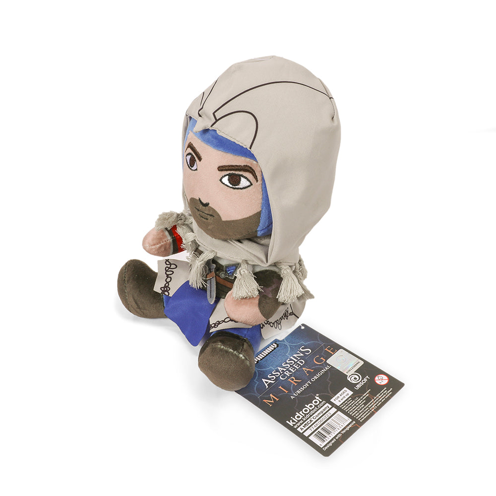 Assassin’s Creed Mirage Basim Phunny plush toy, soft character plush from the Assassin’s Creed video game series, with detailed costume design.