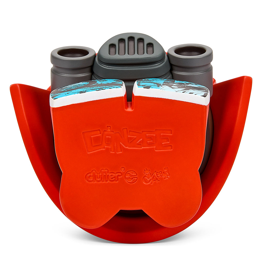 Dragon76 DR76 Red Canbot 5.5" Vinyl Art Figure with Signed Print – Limited Edition of 100 (Kidrobot.com Exclusive) - Kidrobot