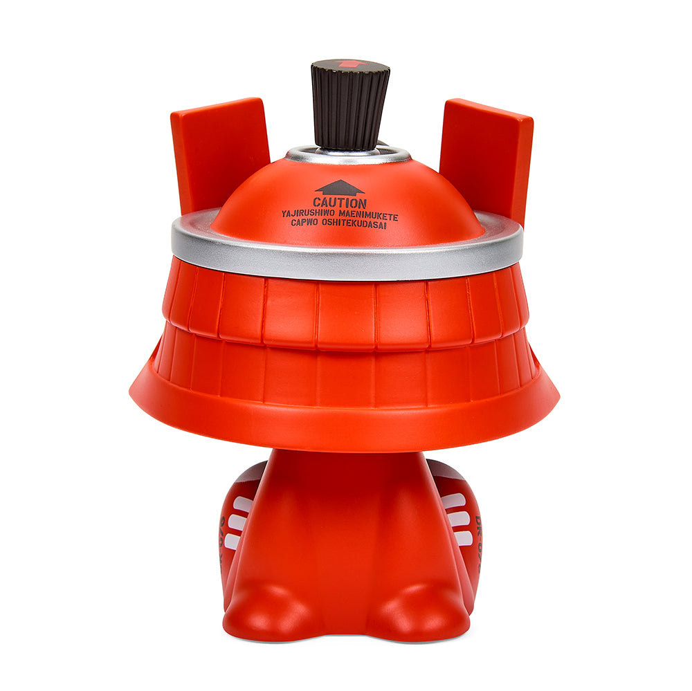 Dragon76 DR76 Red Canbot 5.5" Vinyl Art Figure with Signed Print – Limited Edition of 100 (Kidrobot.com Exclusive) - Kidrobot