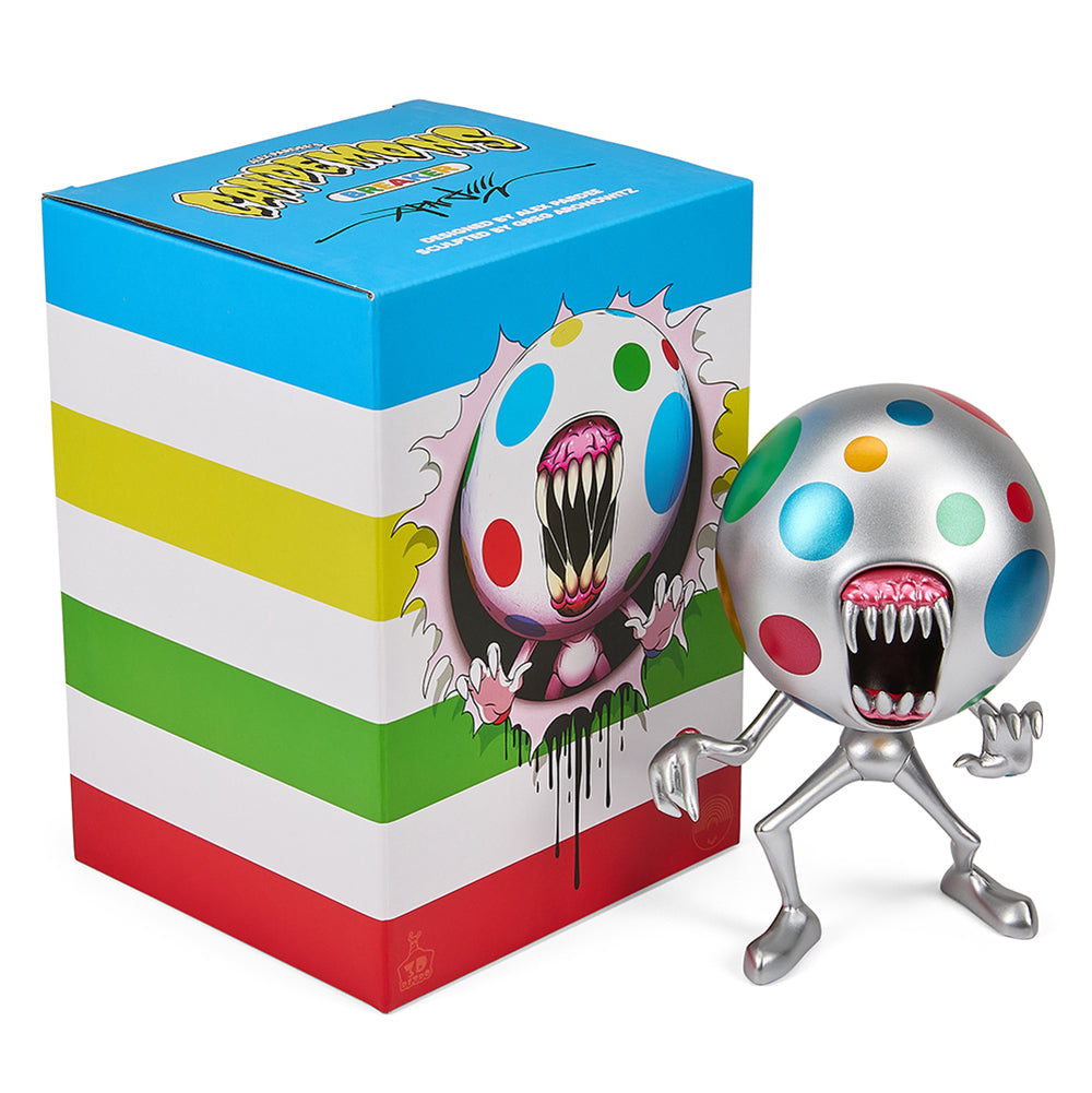 Metallic Breaker Candemon Art Figure by Alex Pardee – Kidrobot.com Exclusive – Limited Edition of 200 - Kidrobot