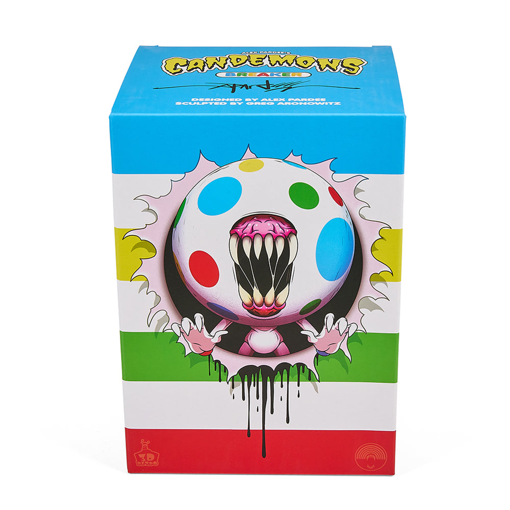Metallic Breaker Candemon Art Figure by Alex Pardee – Kidrobot.com Exclusive – Limited Edition of 200 - Kidrobot