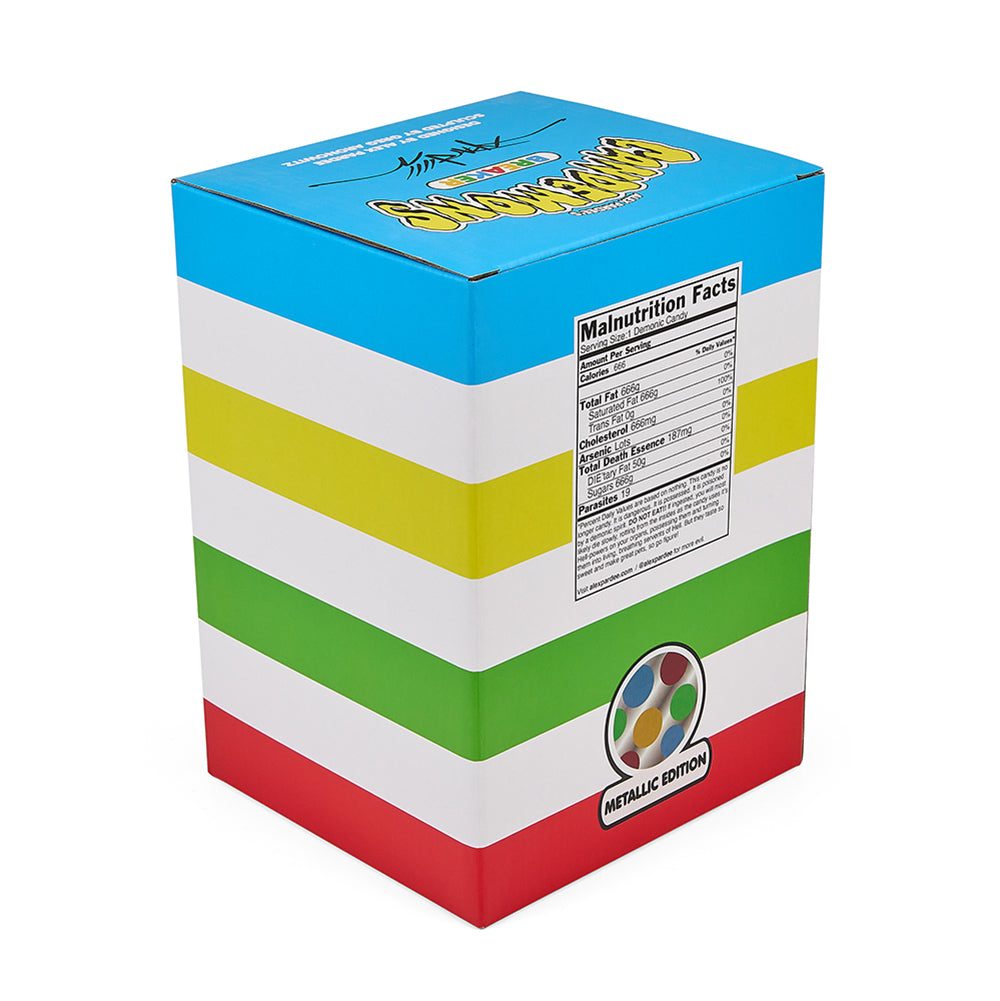 Metallic Breaker Candemon Art Figure by Alex Pardee – Kidrobot.com Exclusive – Limited Edition of 200 - Kidrobot