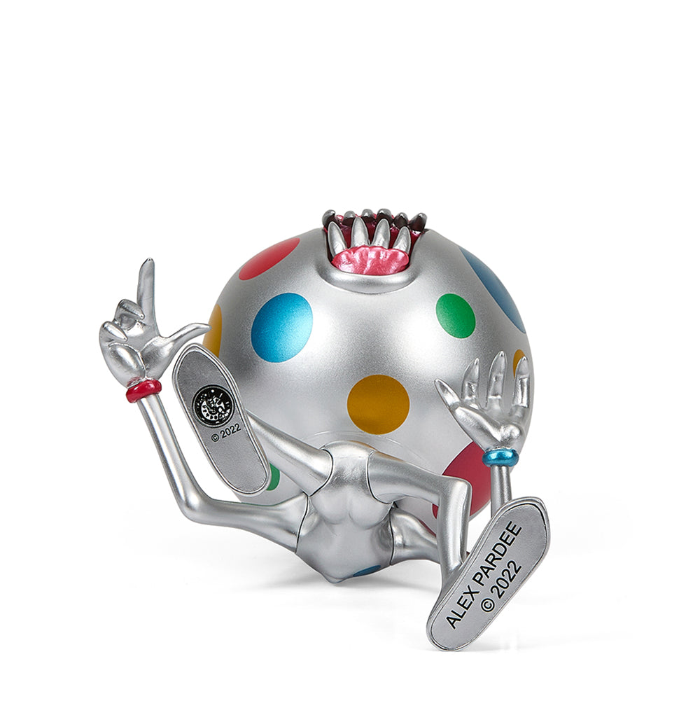 Metallic Breaker Candemon Art Figure by Alex Pardee – Kidrobot.com Exclusive – Limited Edition of 200 - Kidrobot