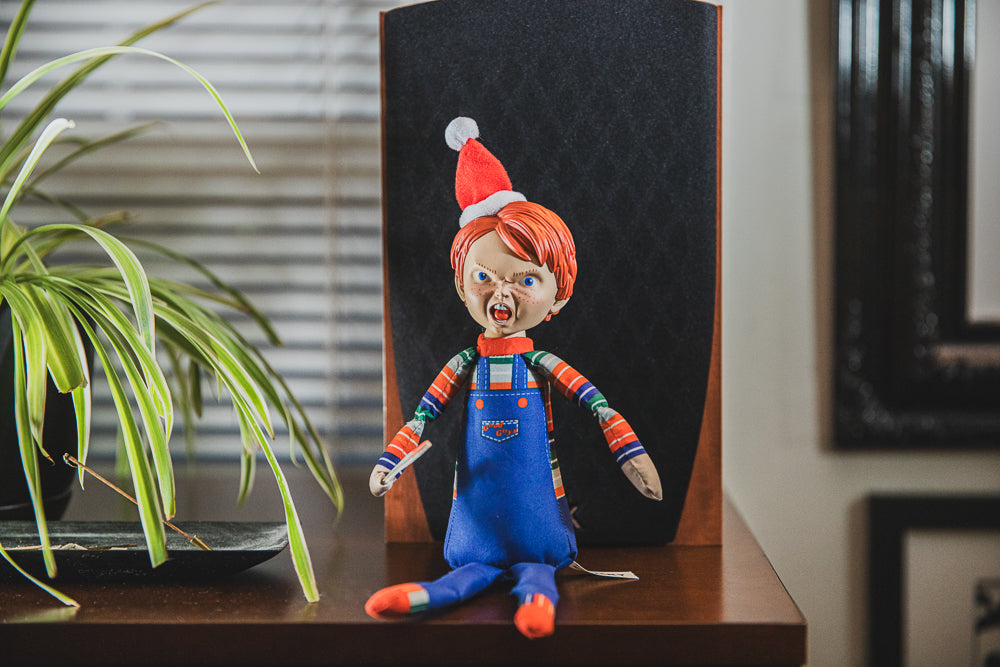 Holiday Horribles Chucky 8” Roto Phunny Plush - Kidrobot
