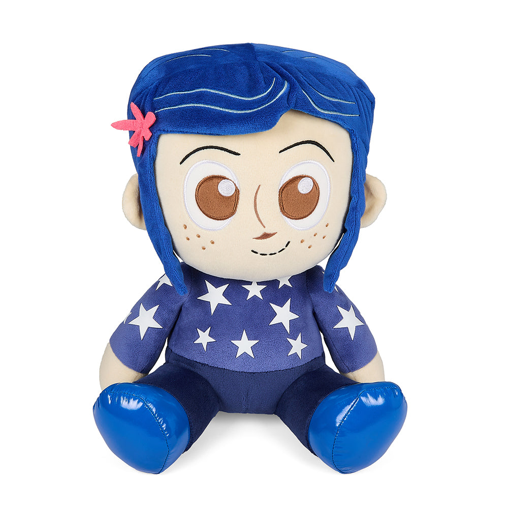 Coraline in Star Sweater 16" HugMe Plush with Shake Action (PRE-ORDER) - Kidrobot