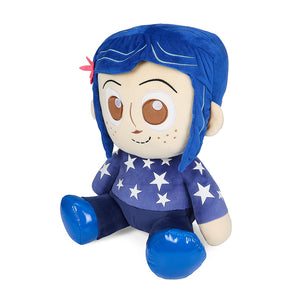 Coraline in Star Sweater 16" HugMe Plush with Shake Action (PRE-ORDER) - Kidrobot