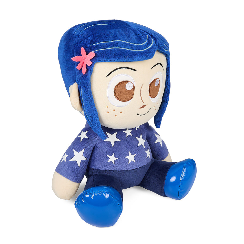 Coraline in Star Sweater 16" HugMe Plush with Shake Action (PRE-ORDER) - Kidrobot