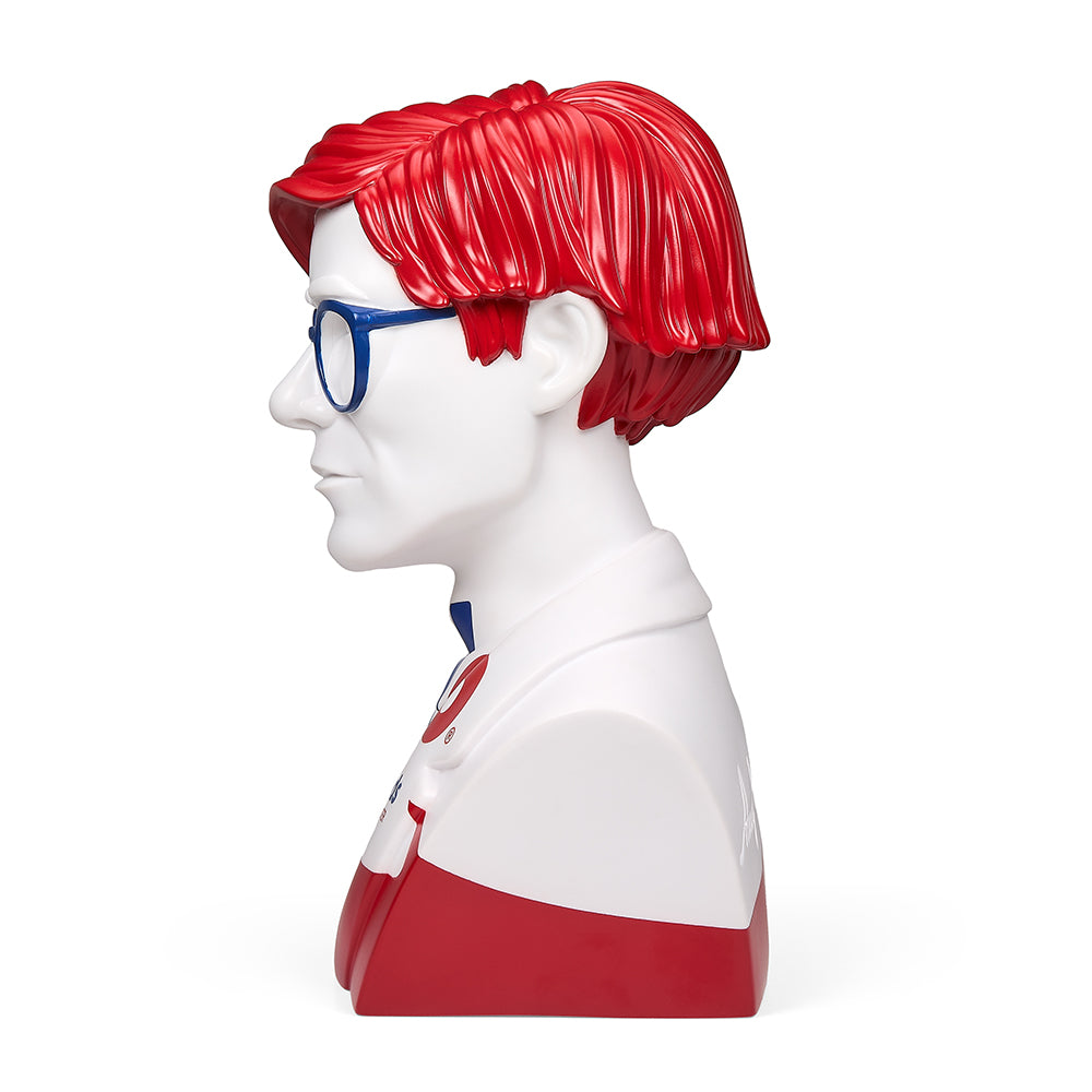 Andy Warhol The Bust 12" Art Sculpture - White Brillo (Limited Edition of 300) (PRE-ORDER) - Kidrobot