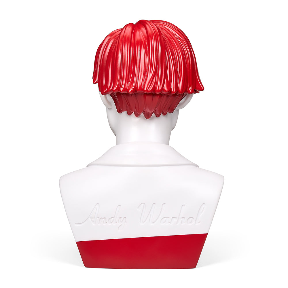 Andy Warhol The Bust 12" Art Sculpture - White Brillo (Limited Edition of 300) (PRE-ORDER) - Kidrobot