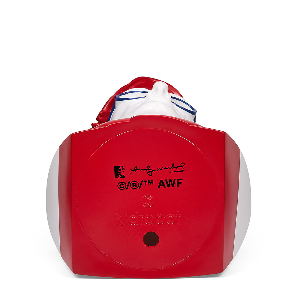 Andy Warhol The Bust 12" Art Sculpture - White Brillo (Limited Edition of 300) (PRE-ORDER) - Kidrobot