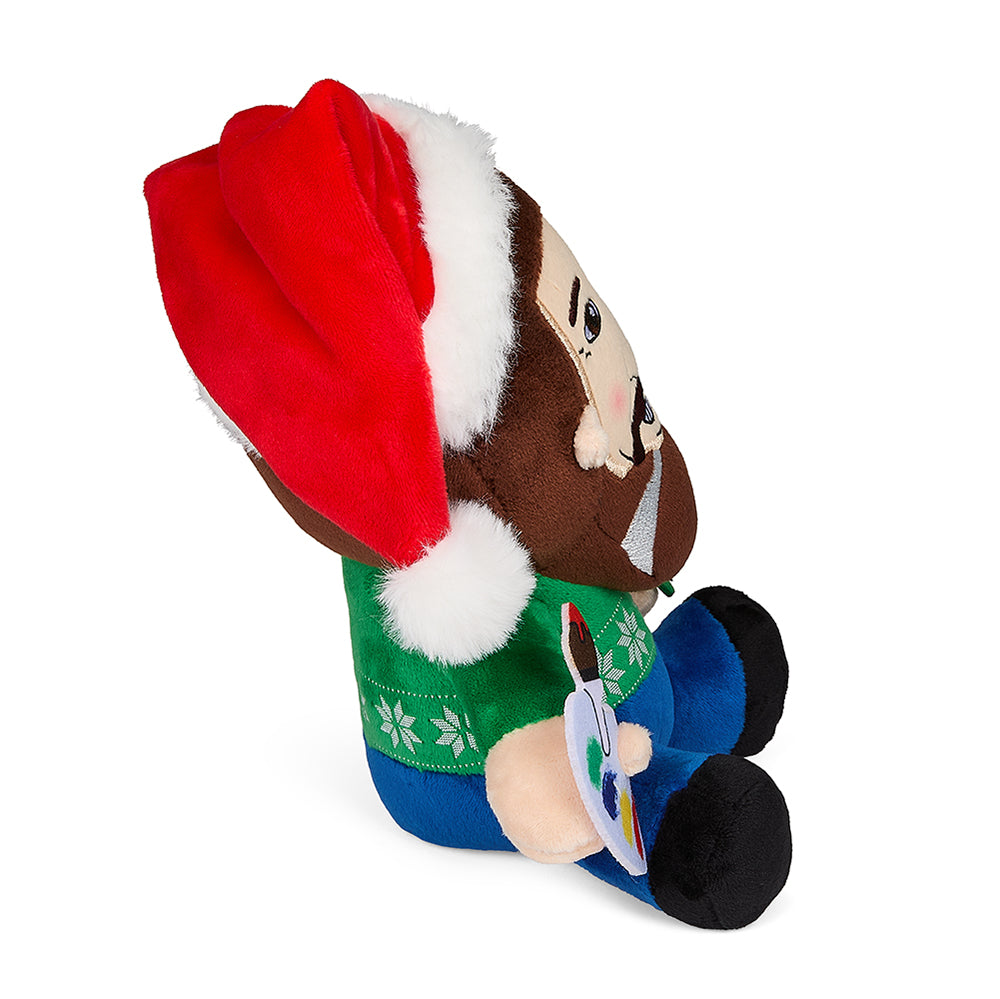 Santa Bob Ross Phunny Plush (PRE-ORDER) - Kidrobot