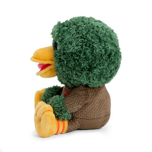 Don't Hug Me I'm Scared Phunny Plush - Green Duck - Kidrobot - Side View
