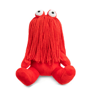 Don't Hug Me I'm Scared Phunny Plush - Red Guy - Kidrobot - Front View