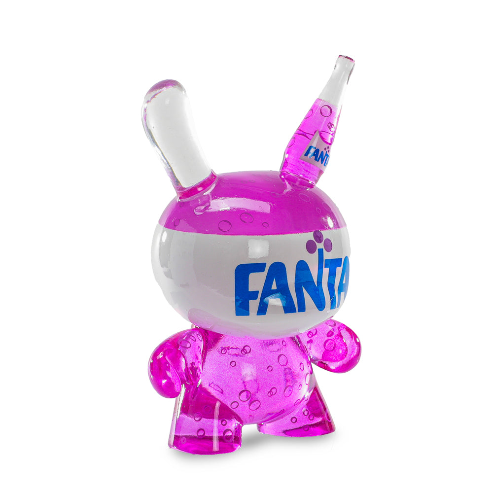 Kidrobot & Fanta® 3" Fanta Grape Resin Dunny Art Figure