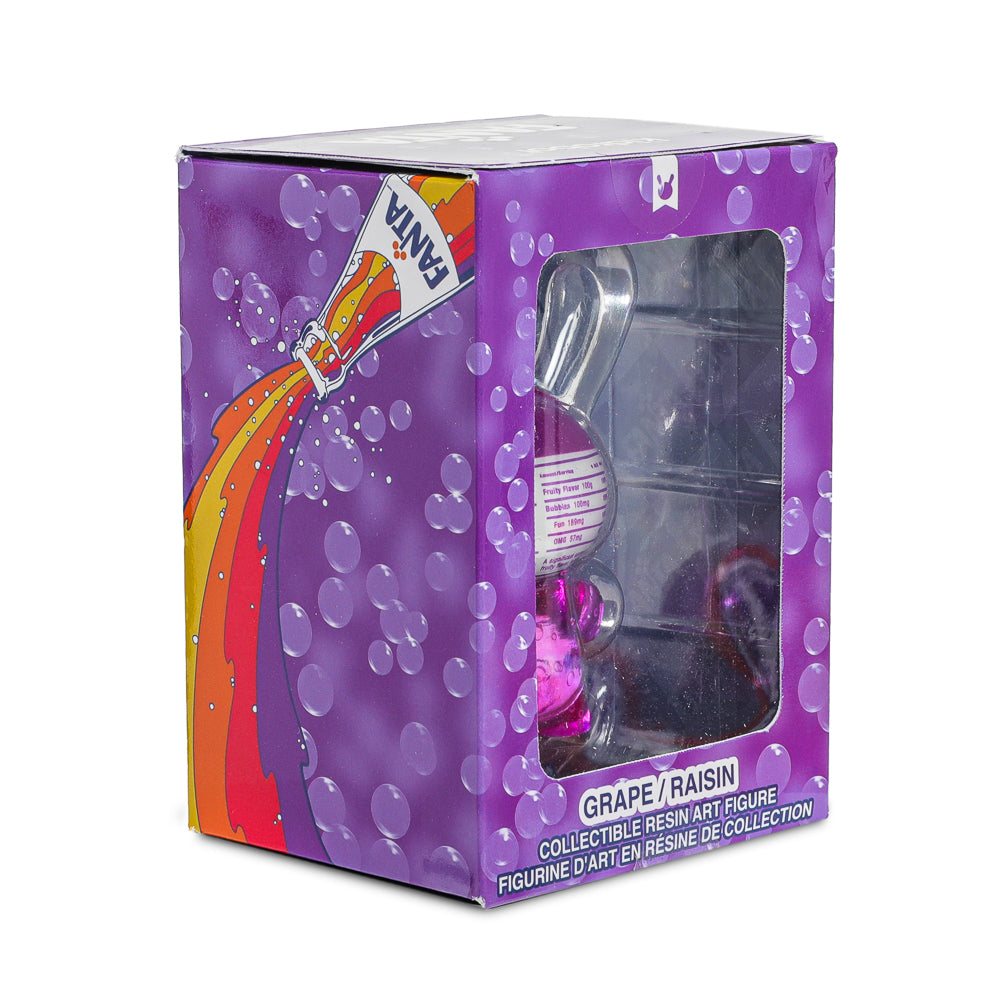 Kidrobot & Fanta® 3" Fanta Grape Resin Dunny Art Figure