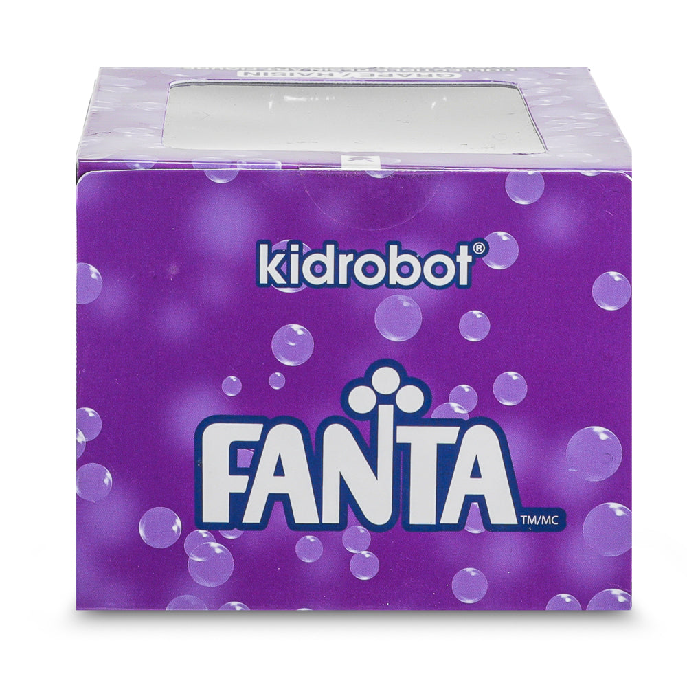 Kidrobot & Fanta® 3" Fanta Grape Resin Dunny Art Figure