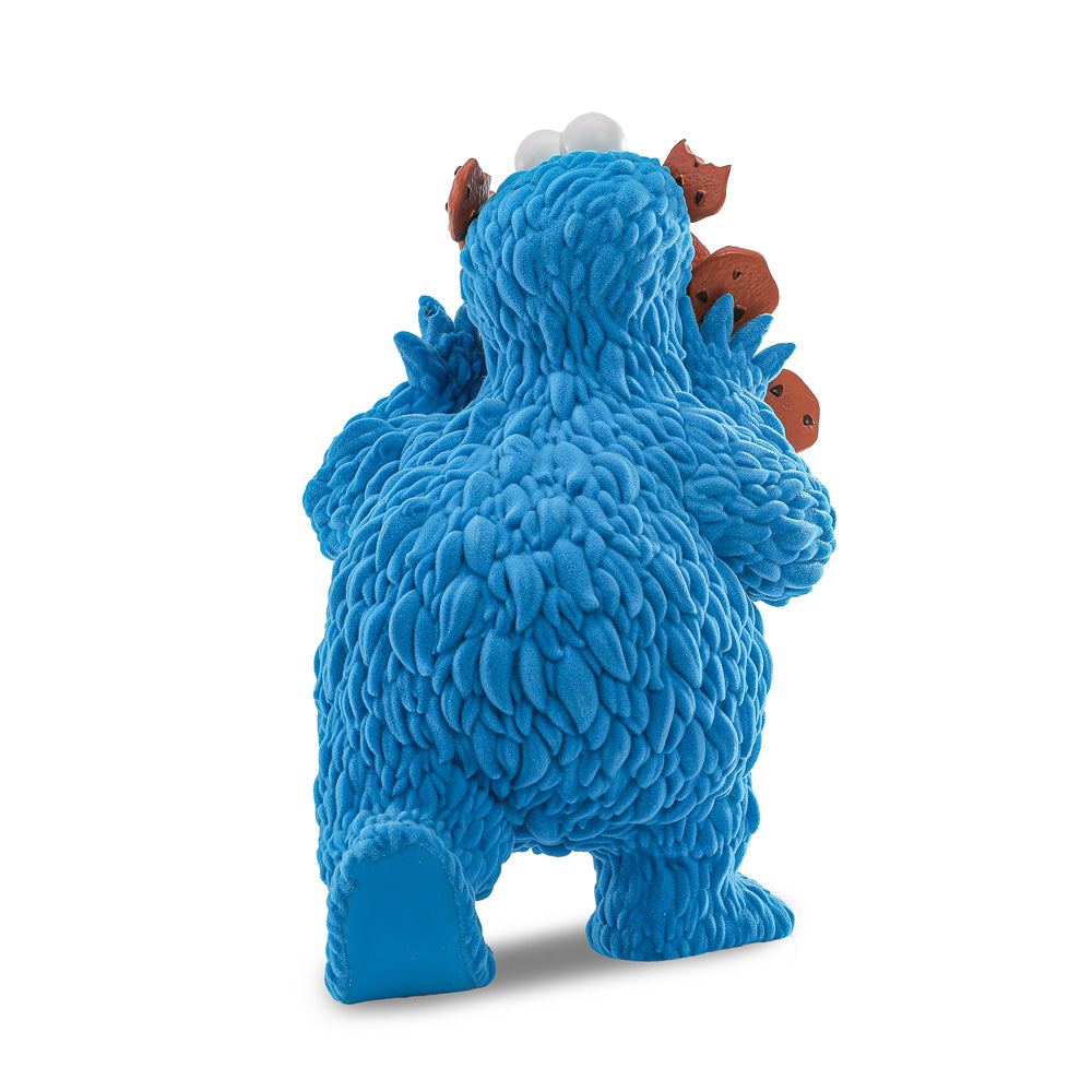 Sesame Street - Kaiju Anatomy Cookie Monster 8" Flocked Vinyl Art Figure - Kidrobot