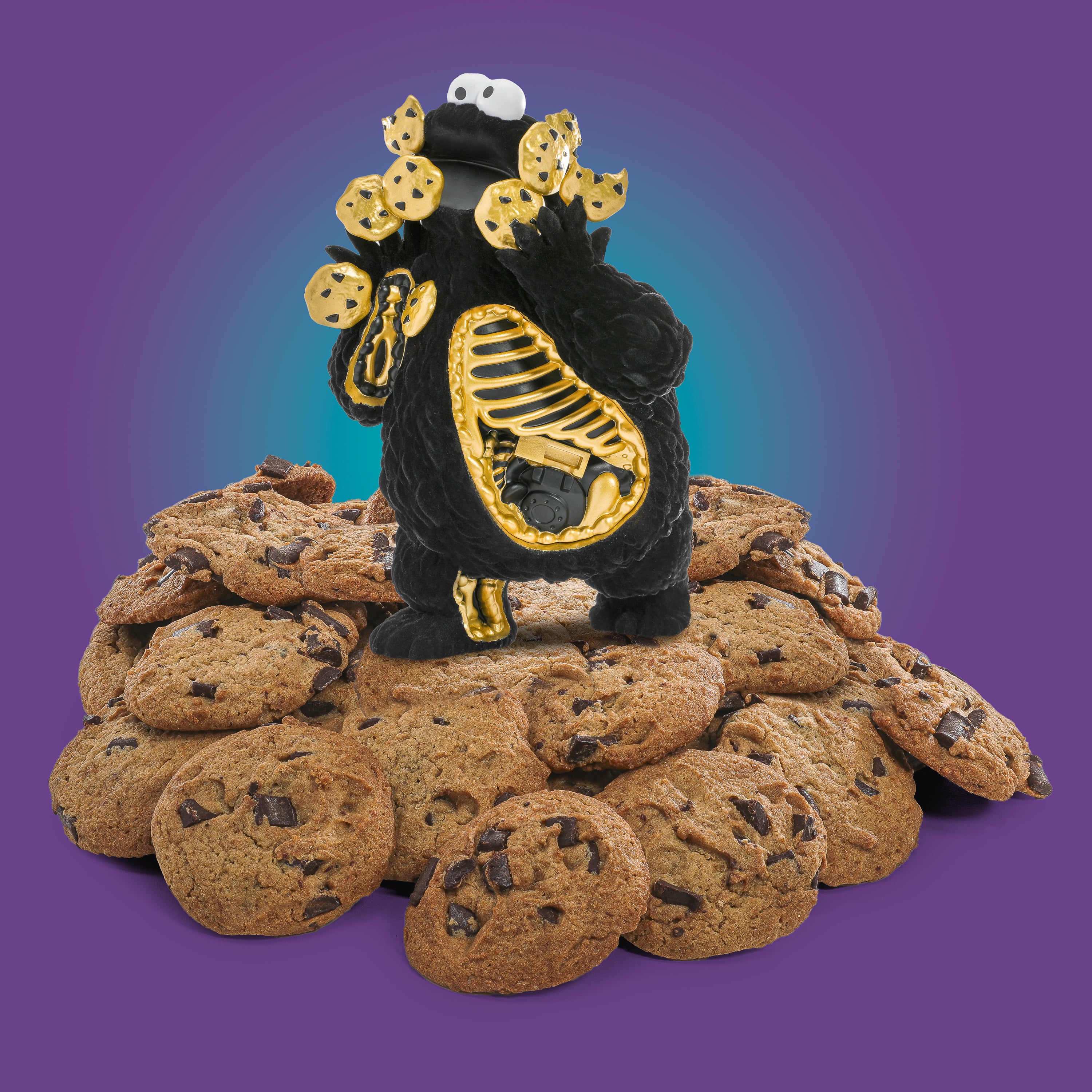 Sesame Street - Kaiju Anatomy Cookie Monster 8